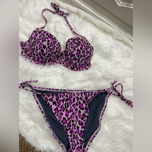Victorias Secret Leopard Print Bikini Sett - Picture 1 of 11